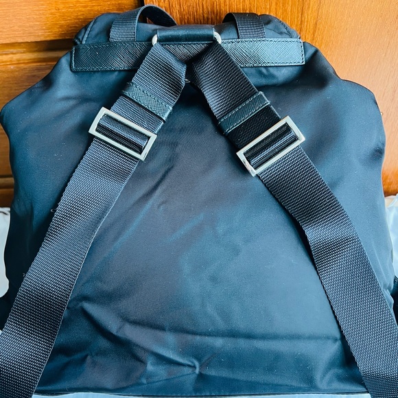 Authentic Prada Re-Nylon Medium Black Backpack Renylon Re Nylon - Picture 6 of 11